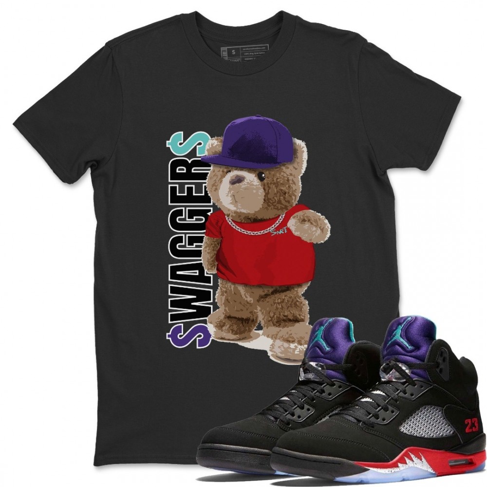 BEAR SWAGGERS T-SHIRT - AIR JORDAN 5 TOP 3