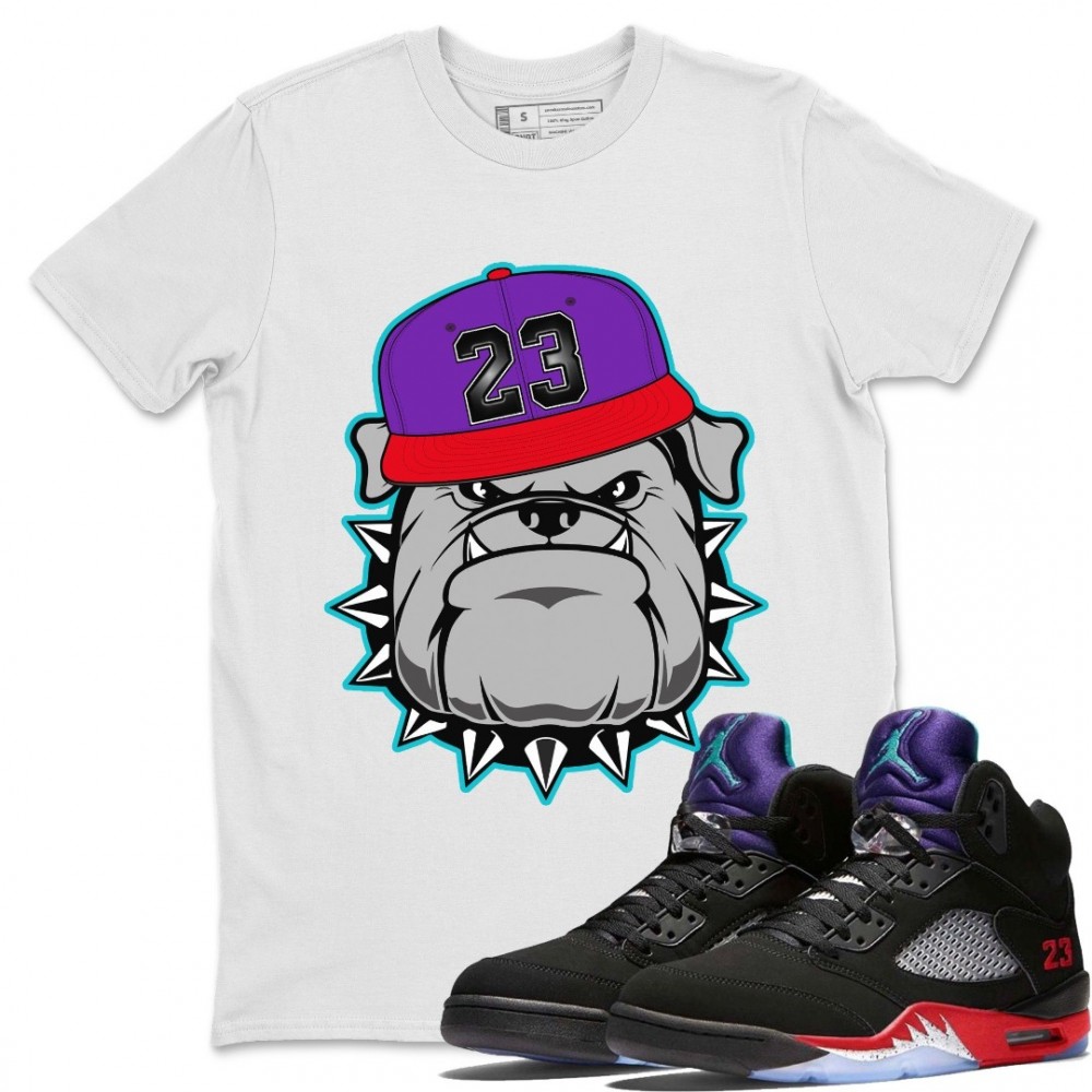 ENGLISH BULLDOG T-SHIRT - AIR JORDAN 5 TOP 3