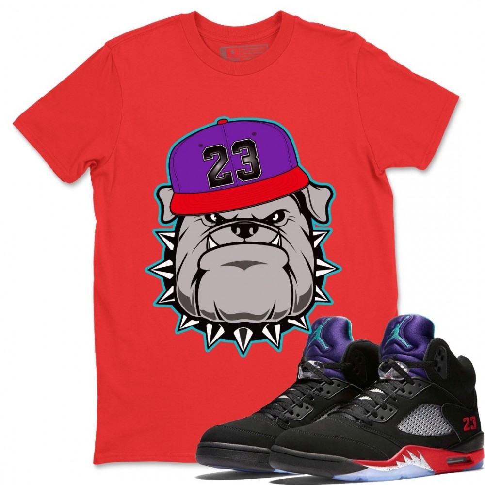 ENGLISH BULLDOG T-SHIRT - AIR JORDAN 5 TOP 3