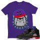 ENGLISH BULLDOG T-SHIRT - AIR JORDAN 5 TOP 3