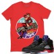 PIN UP GIRL T-SHIRT - AIR JORDAN 5 TOP 3