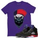 SKULL HAT MASK T-SHIRT - AIR JORDAN 5 TOP 3