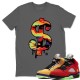 DOLLAR CAMO T SHIRT - AIR JORDAN 5 WHAT THE