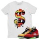 DOLLAR CAMO T SHIRT - AIR JORDAN 5 WHAT THE