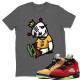 DEAD DOLLS T SHIRT - AIR JORDAN 5 WHAT THE