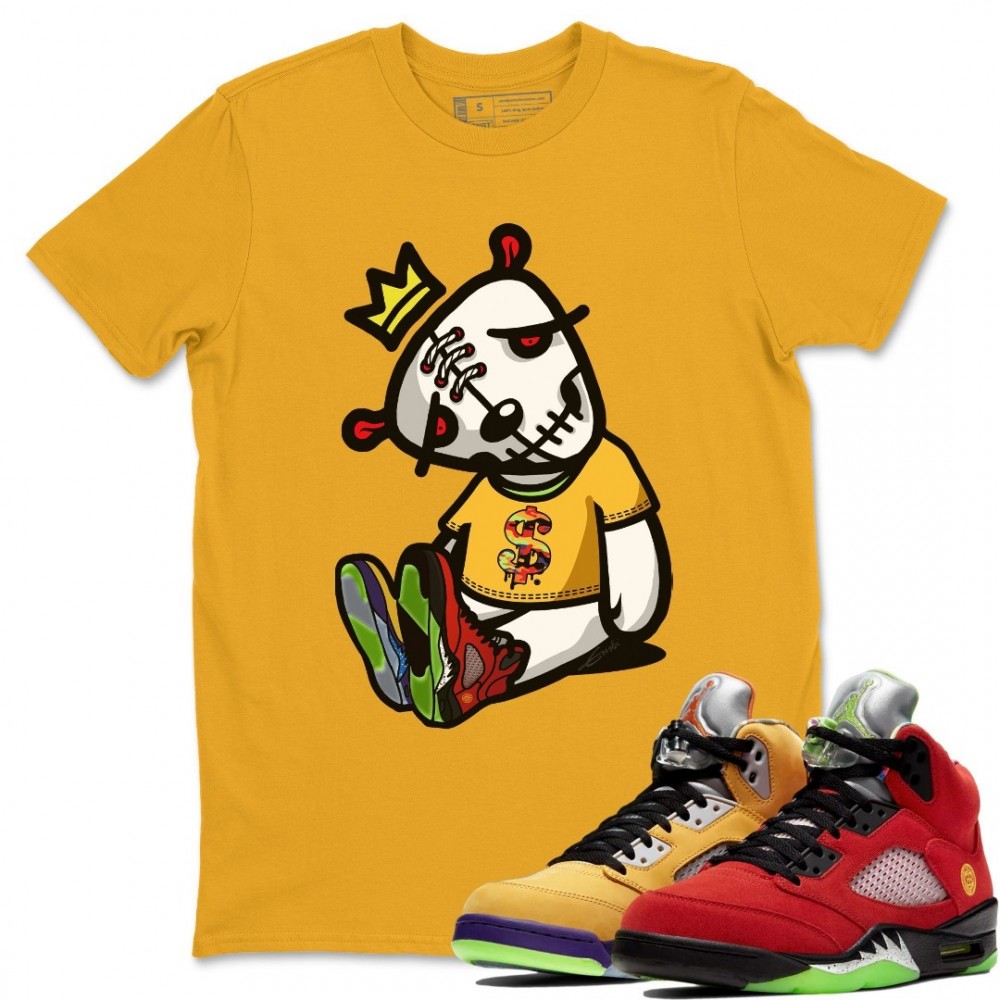 DEAD DOLLS T SHIRT - AIR JORDAN 5 WHAT THE