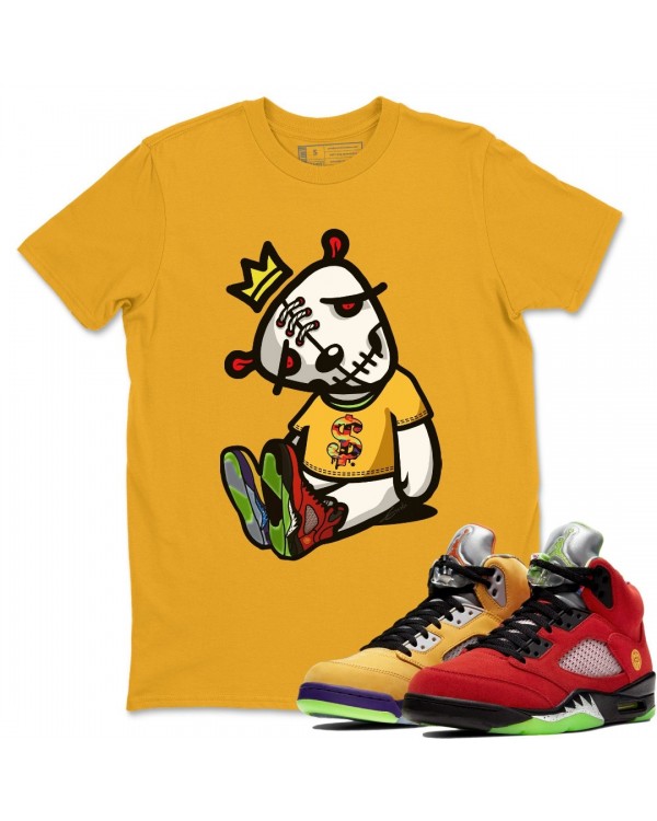 DEAD DOLLS T SHIRT - AIR JORDAN 5 WHAT THE