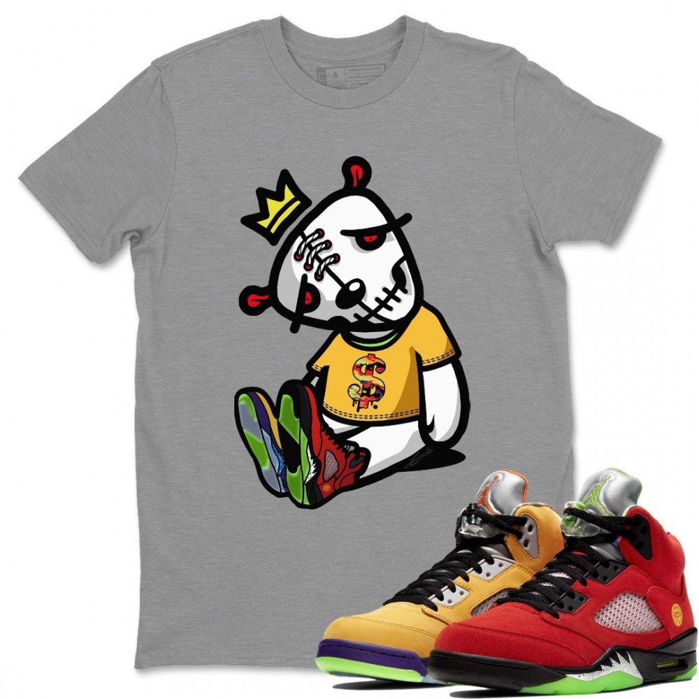 DEAD DOLLS T SHIRT - AIR JORDAN 5 WHAT THE