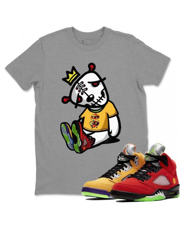 DEAD DOLLS T SHIRT - AIR JORDAN 5 WHAT THE