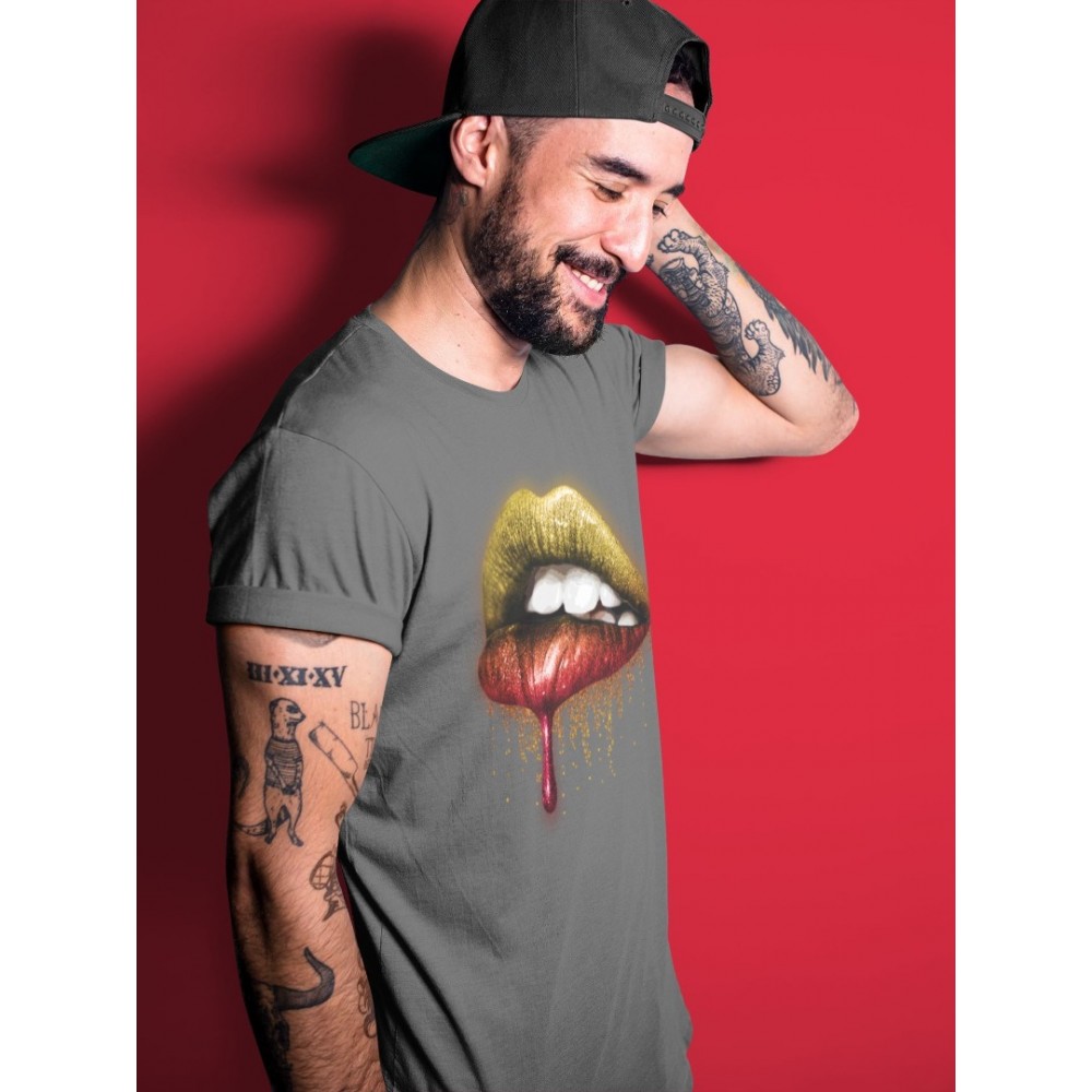 DRIPPING LIPS T SHIRT - AIR JORDAN 5 WHAT THE