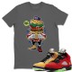 I LOVE BURGER T SHIRT - AIR JORDAN 5 WHAT