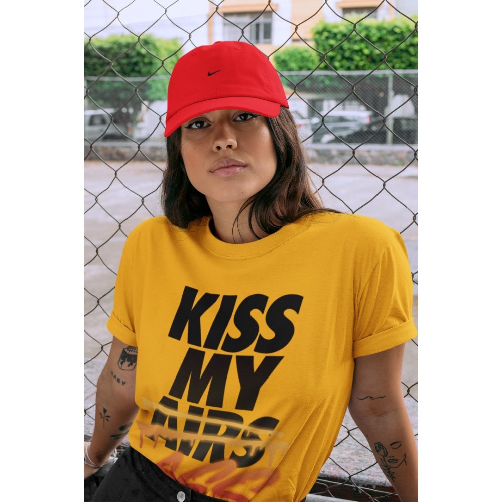 KISS MY ASS T SHIRT - AIR JORDAN 5 WHAT THE