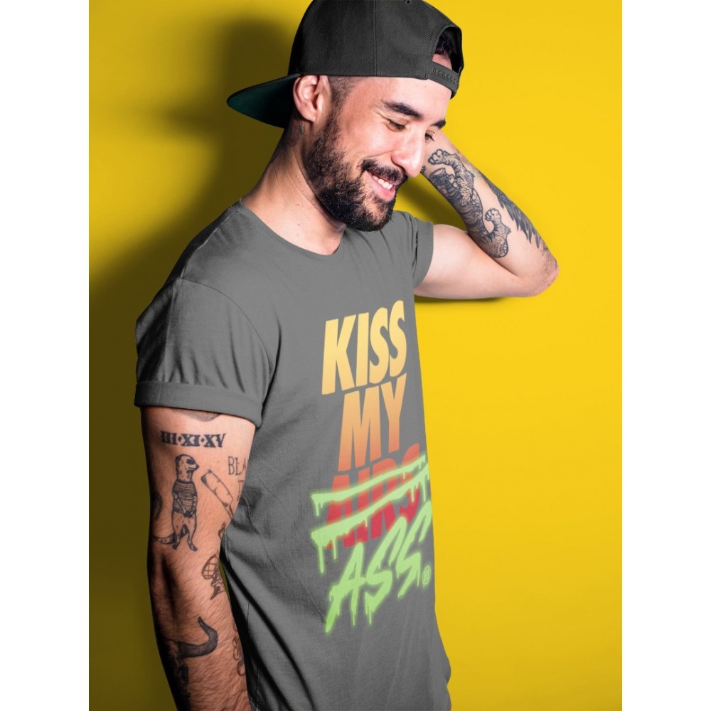 KISS MY ASS T SHIRT - AIR JORDAN 5 WHAT THE