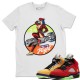 PIN UP GIRL T SHIRT - AIR JORDAN 5 WHAT THE