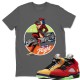 PIN UP GIRL T SHIRT - AIR JORDAN 5 WHAT THE