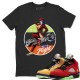 PIN UP GIRL T SHIRT - AIR JORDAN 5 WHAT THE