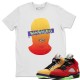 WARNING T SHIRT - AIR JORDAN 5 WHAT THE