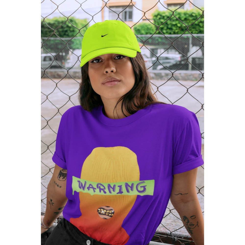 WARNING T SHIRT - AIR JORDAN 5 WHAT THE