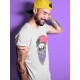 SKULL HAT MASK SILVER T-SHIRT - AIR JORDAN 6 HARE