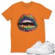 LIPS JEWEL T-SHIRT - AIR FORCE 1 BETRUE