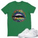 LIPS JEWEL T-SHIRT - AIR FORCE 1 BETRUE