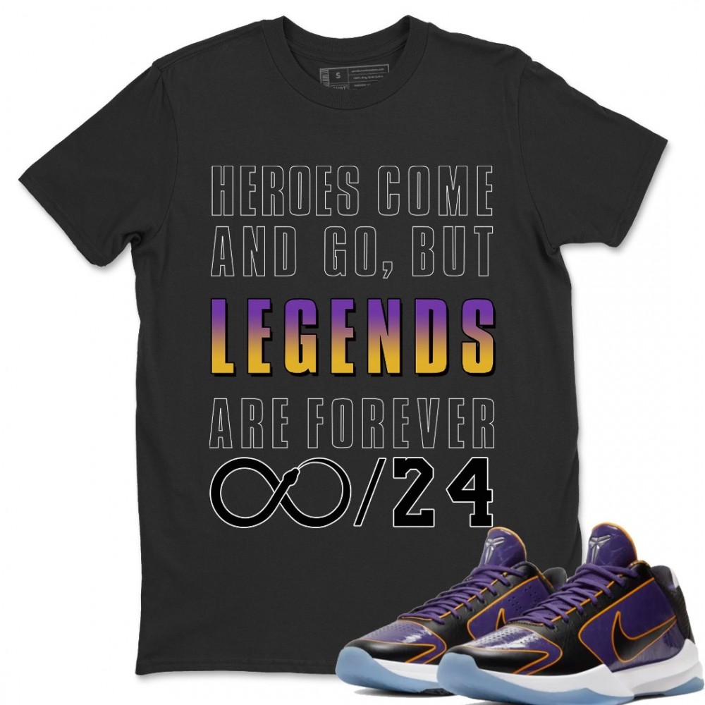 LEGEND T-SHIRT - NIKE KOBE 5 PROTRO 5X CHAMP LAKERS