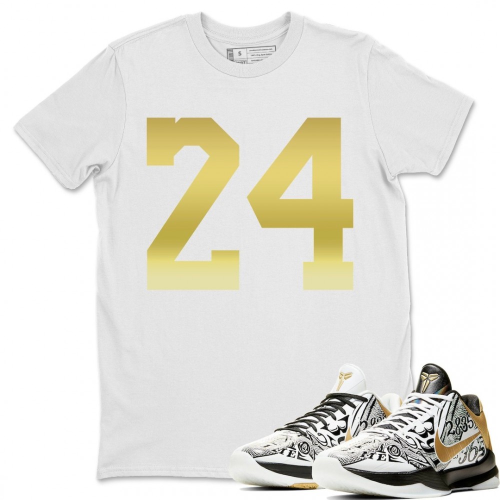 METALLIC 24 T-SHIRT - NIKE KOBE 5 PROTRO BIG STAGE