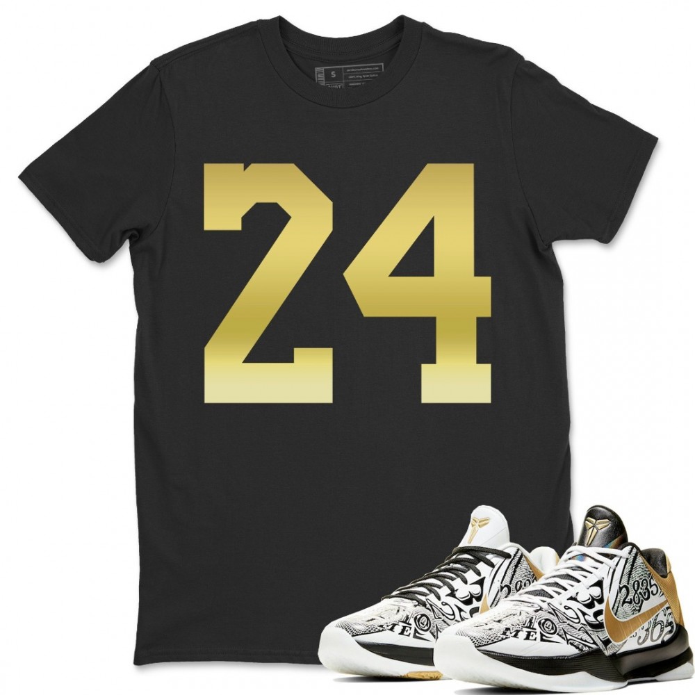 METALLIC 24 T-SHIRT - NIKE KOBE 5 PROTRO BIG STAGE