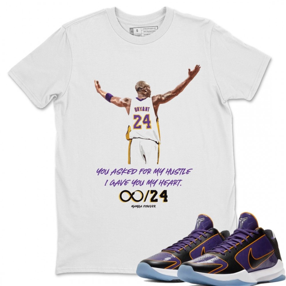 MAMBA FOREVER T-SHIRT - NIKE KOBE 5 PROTRO 5X CHAMP LAKERS