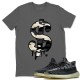 DOLLAR CAMO T-SHIRT - YEEZY 350 V2 CARBON ASRIEL