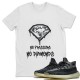 DIAMOND T-SHIRT - YEEZY 350 V2 CARBON ASRIEL