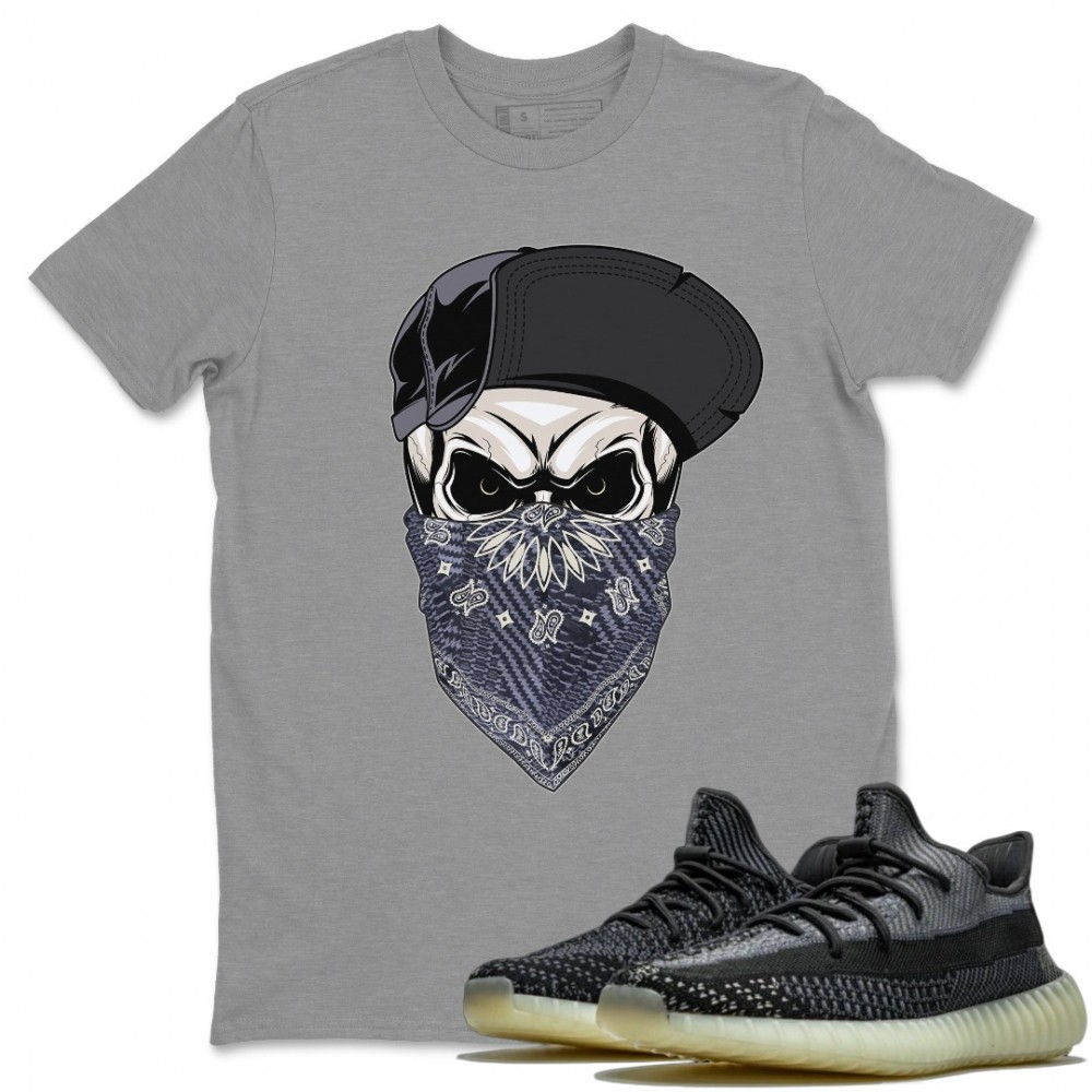 SKULL HAT T-SHIRT - YEEZY 350 V2 CARBON ASRIEL