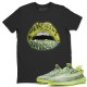 LIPS JEWEL T-SHIRT - YEEZY BOOST 350 V2 YEEZREEL