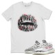 LIPS JEWEL T-SHIRT - YEEZY BOOST 350 V2 ZEBRA