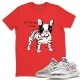 ZEBRA FRENCHIE T-SHIRT - YEEZY BOOST 350 V2 ZEBRA